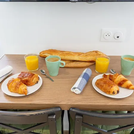 Pierres Noires - Coup De Coeur : Studio Neuf Et Cosy, Proche Centre-ville Et Fac / Stationnement Gratuit / 100m Du Bus * Brest